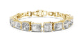The Radiant Cascade Bracelet Yellow Gold