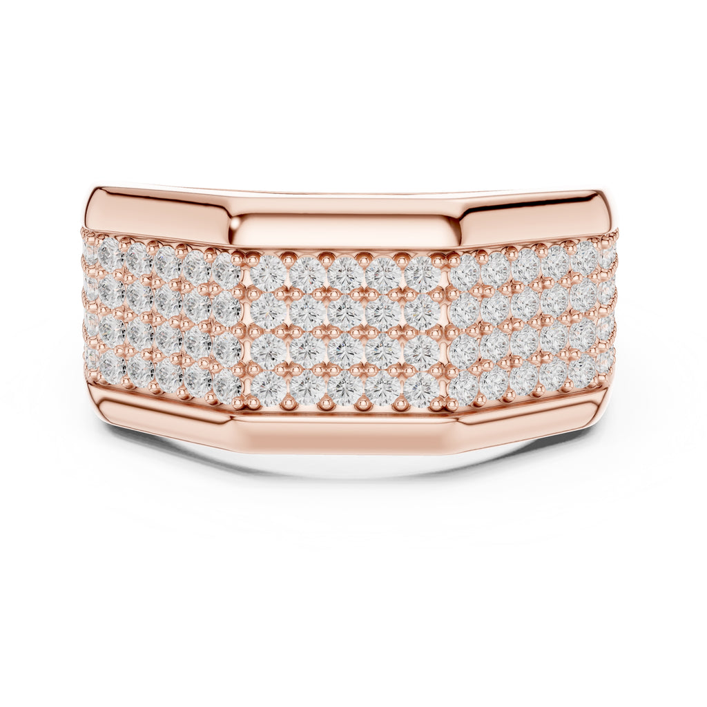 The Tycoon Statement Ring Rose Gold