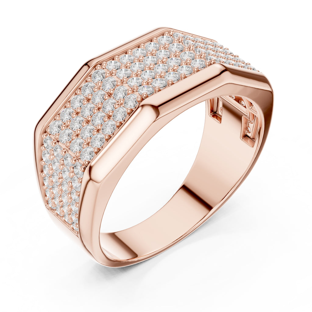 The Tycoon Statement Ring Rose Gold