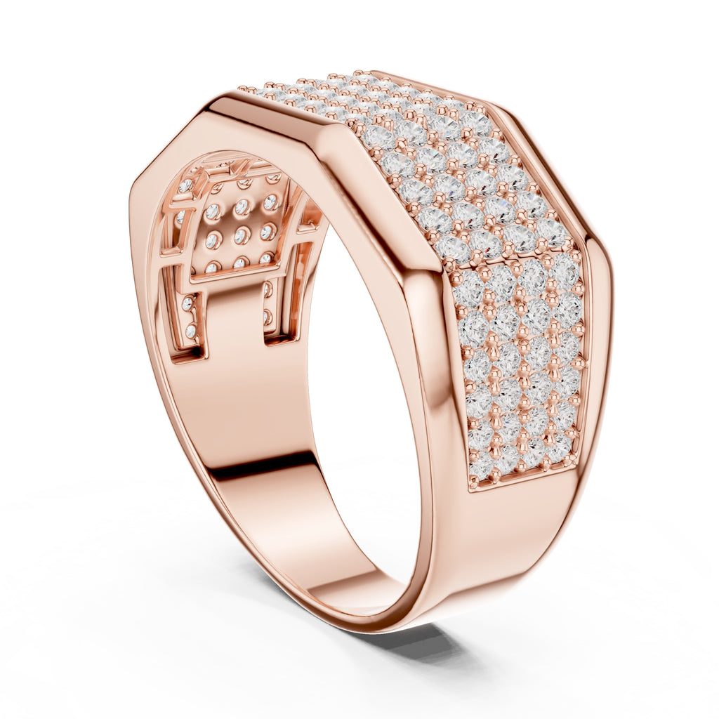 The Tycoon Statement Ring Rose Gold