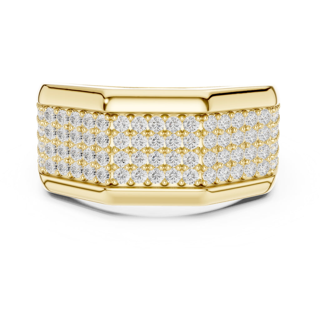 The Tycoon Statement Ring Yellow Gold