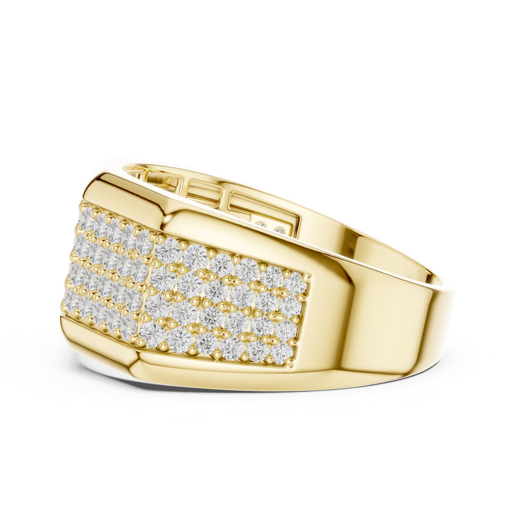 The Tycoon Statement Ring Yellow Gold