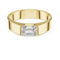 The Horizon Emerald-Cut Band 1.02ct Yellow Gold