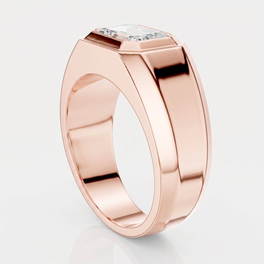 The Monolith Horizontal Band 2.08ct Rose Gold