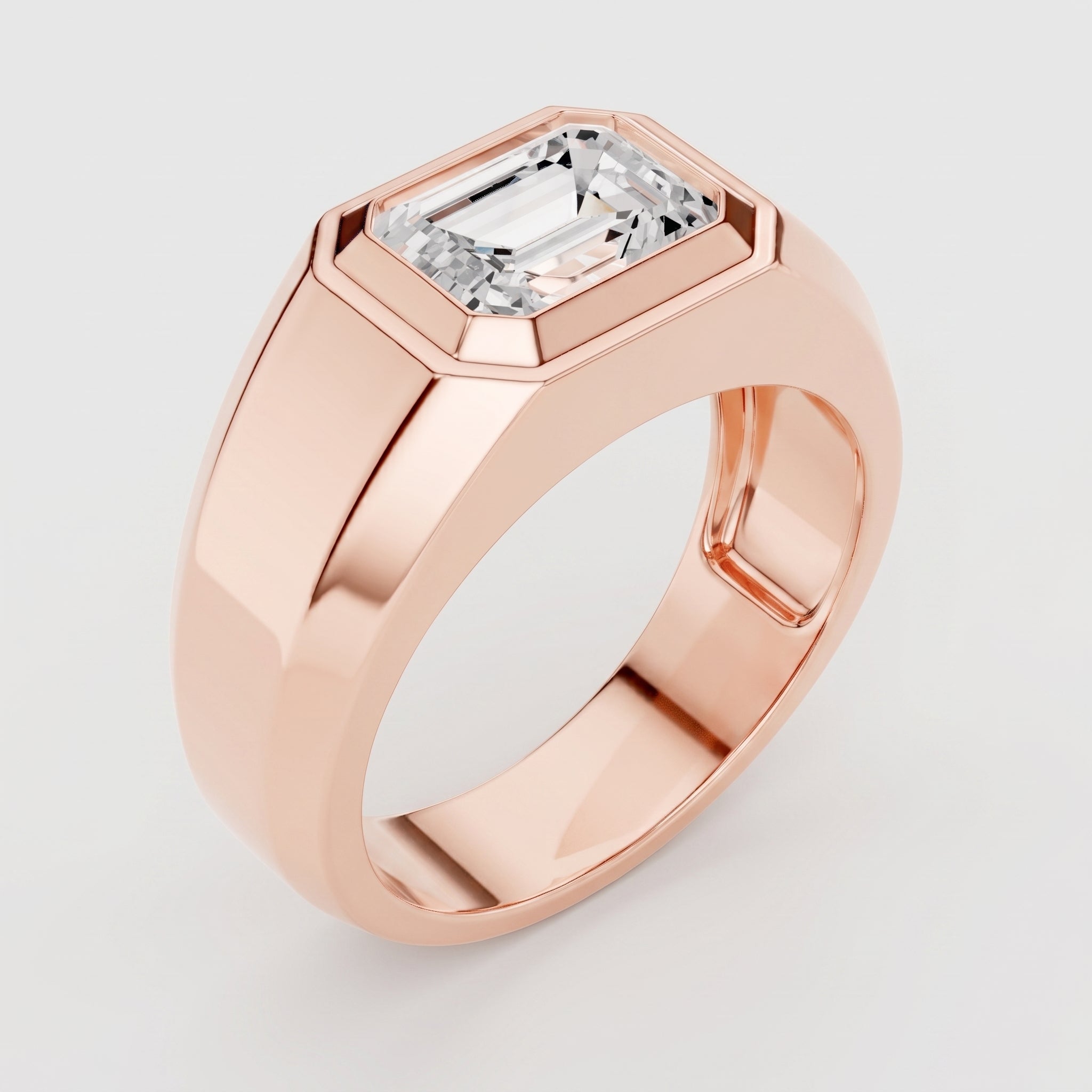 The Monolith Horizontal Band 2.08ct Rose Gold