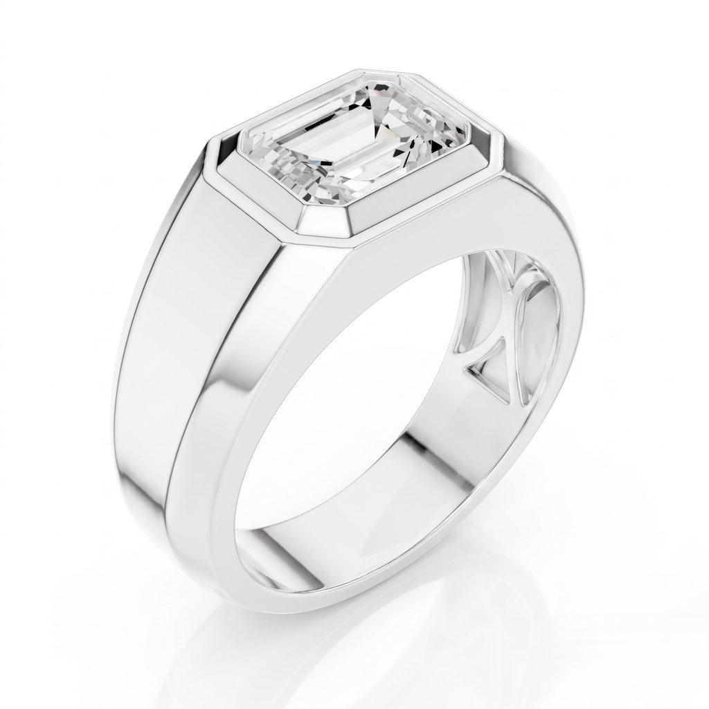 The Monolith Horizontal Band 2.08ct White Gold