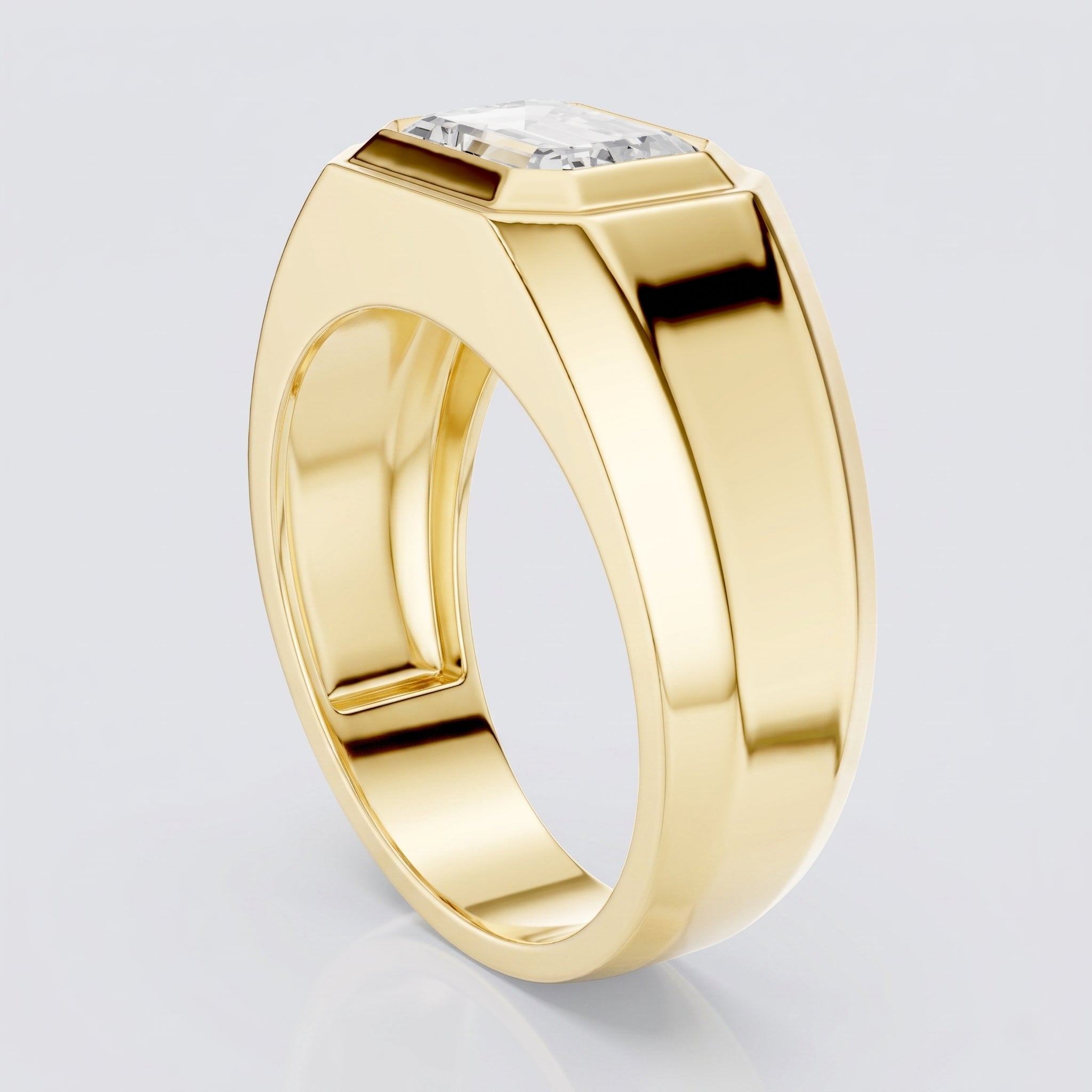 The Monolith Horizontal Band 2.08ct Yellow Gold