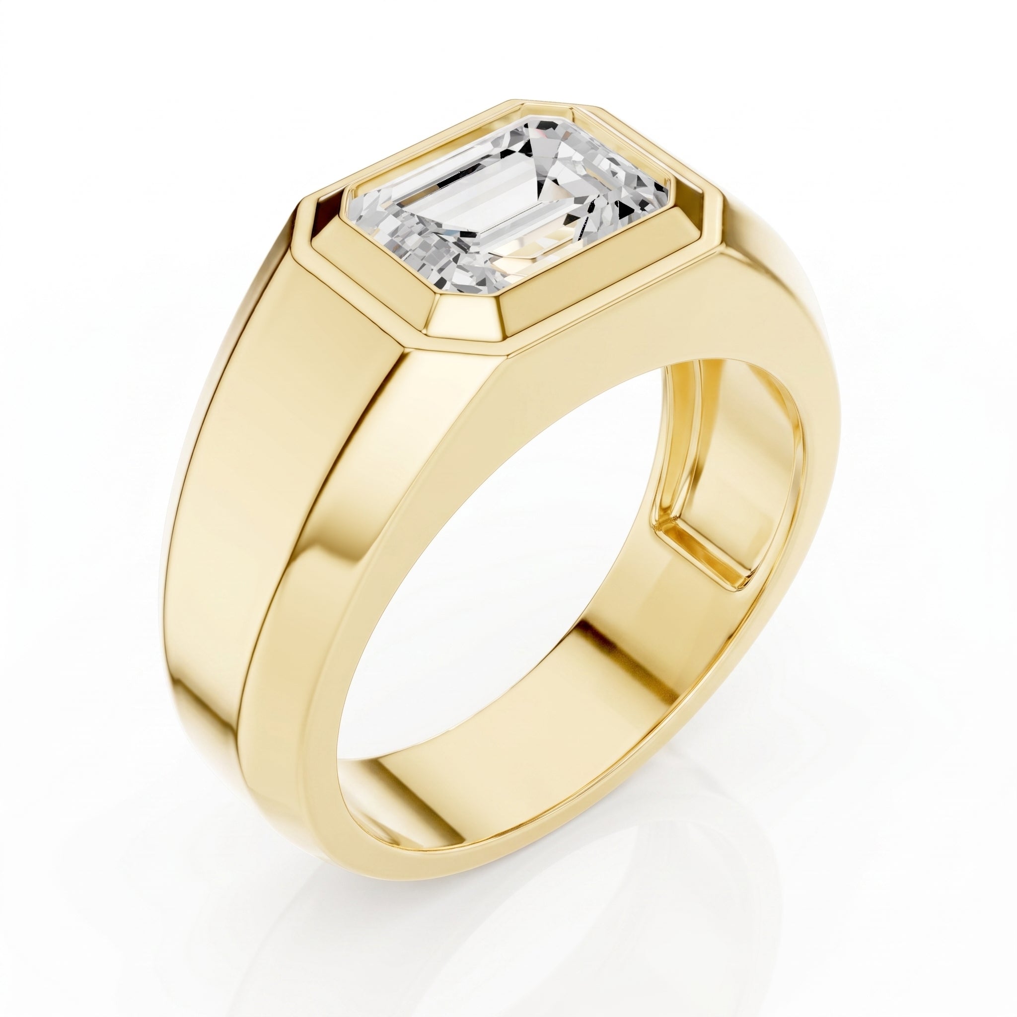 The Monolith Horizontal Band 2.08ct Yellow Gold