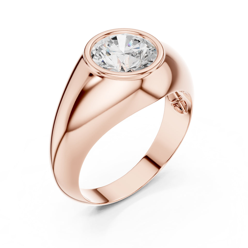The Heritage Round Solitaire 1.92ct Rose Gold