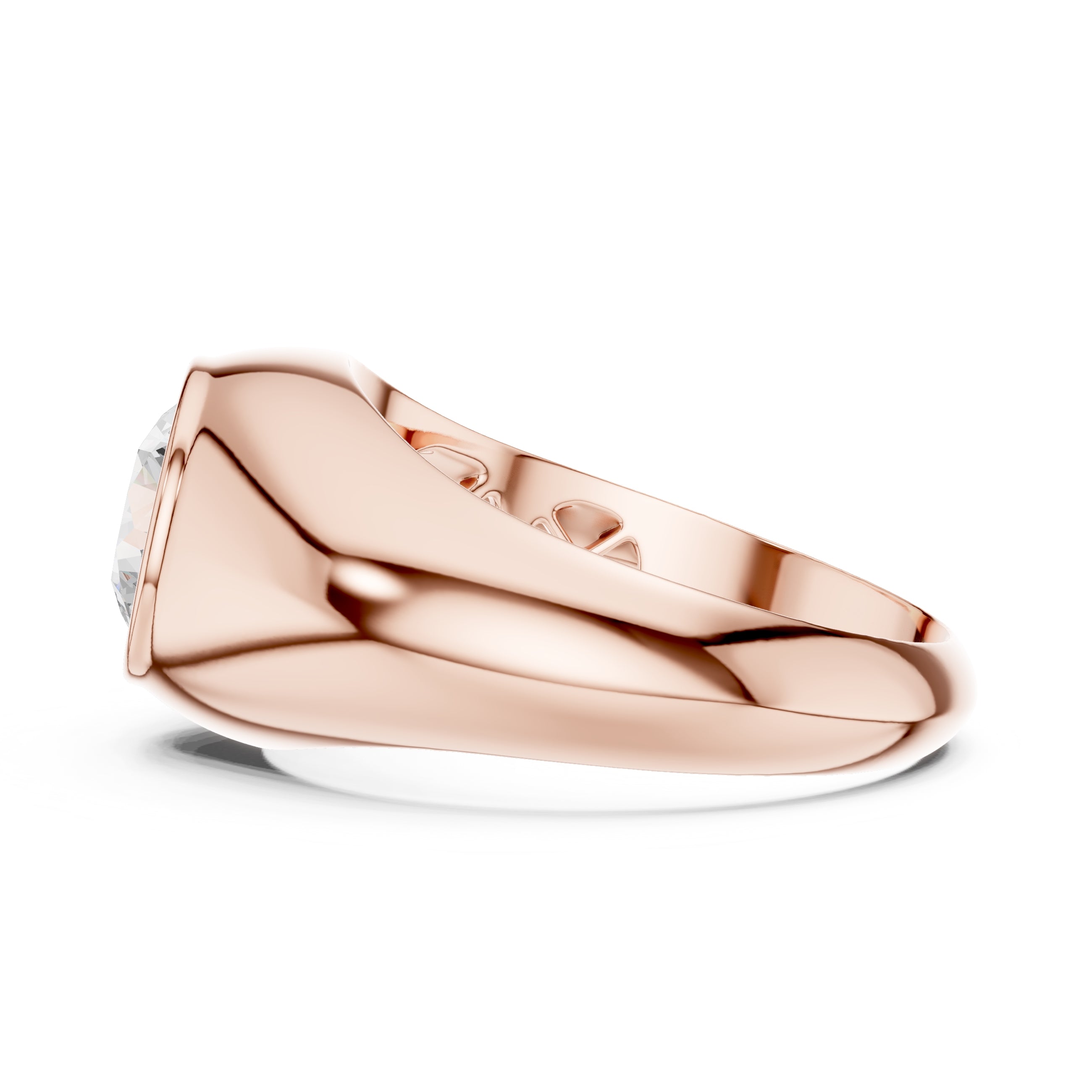 The Heritage Round Solitaire 1.92ct Rose Gold