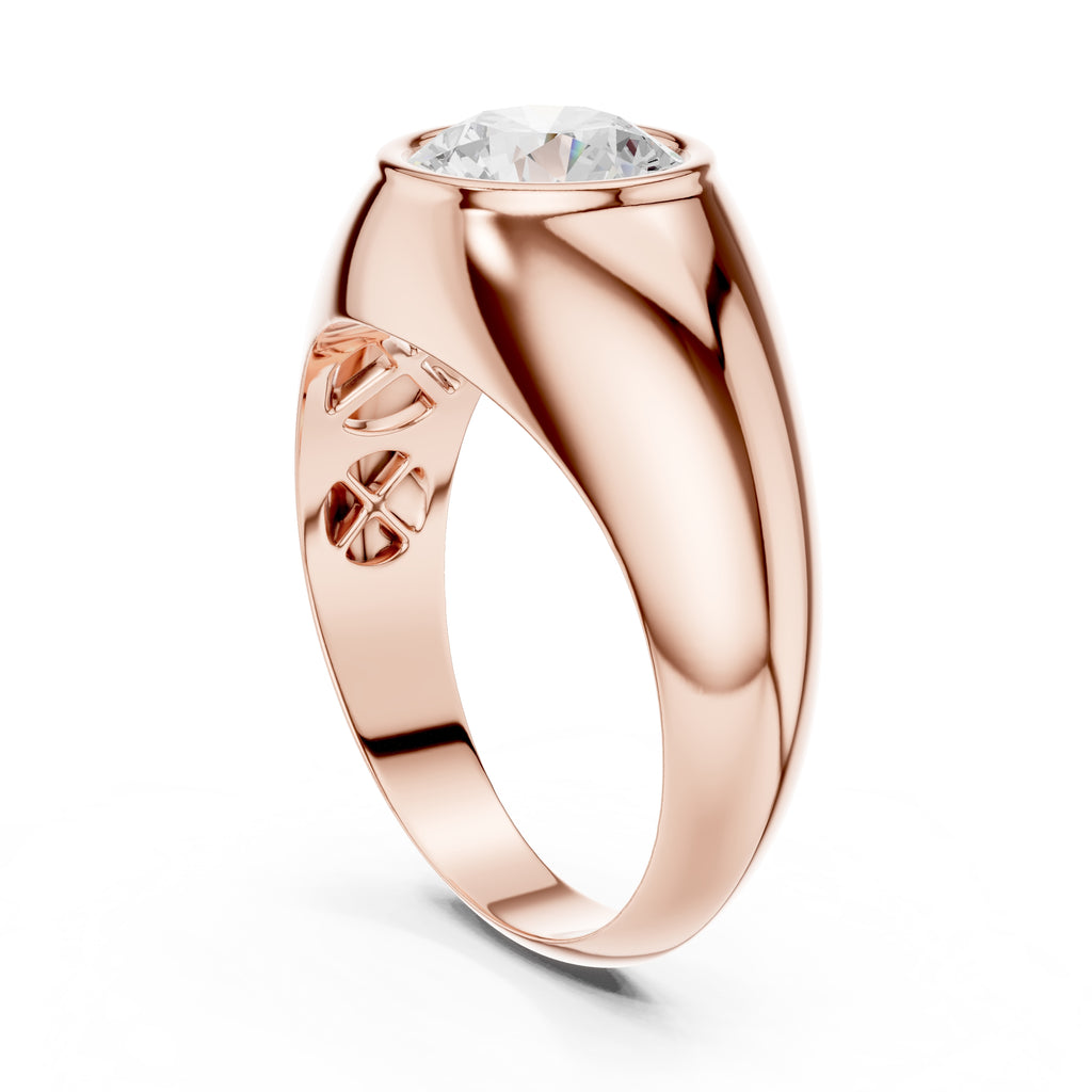 The Heritage Round Solitaire 1.92ct Rose Gold