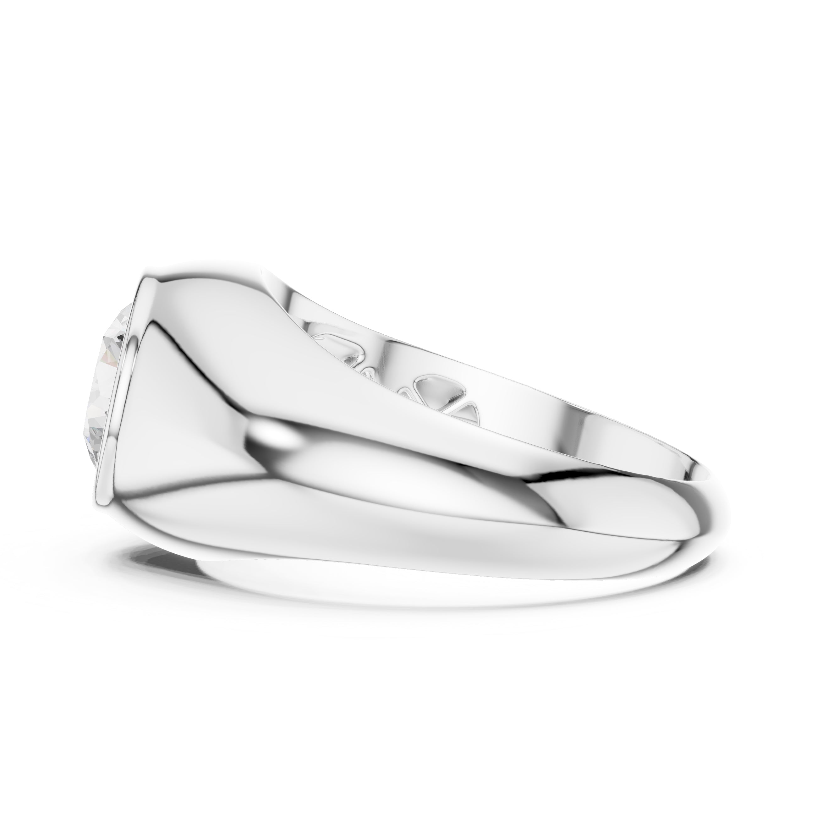 The Heritage Round Solitaire 1.92ct White Gold