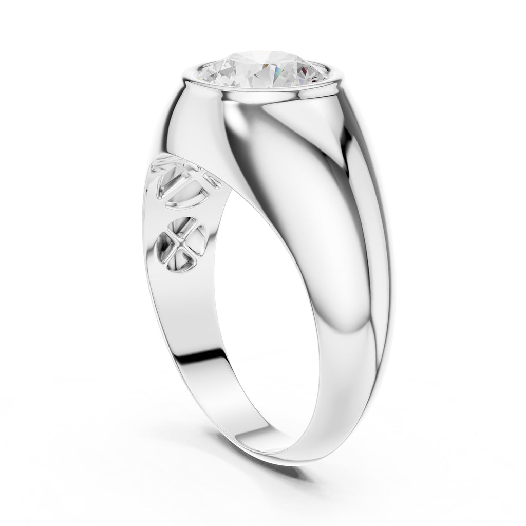 The Heritage Round Solitaire 1.92ct White Gold