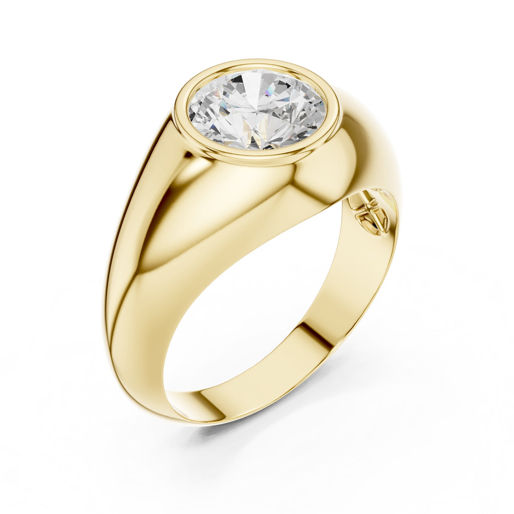 The Heritage Round Solitaire 1.92ct Yellow Gold