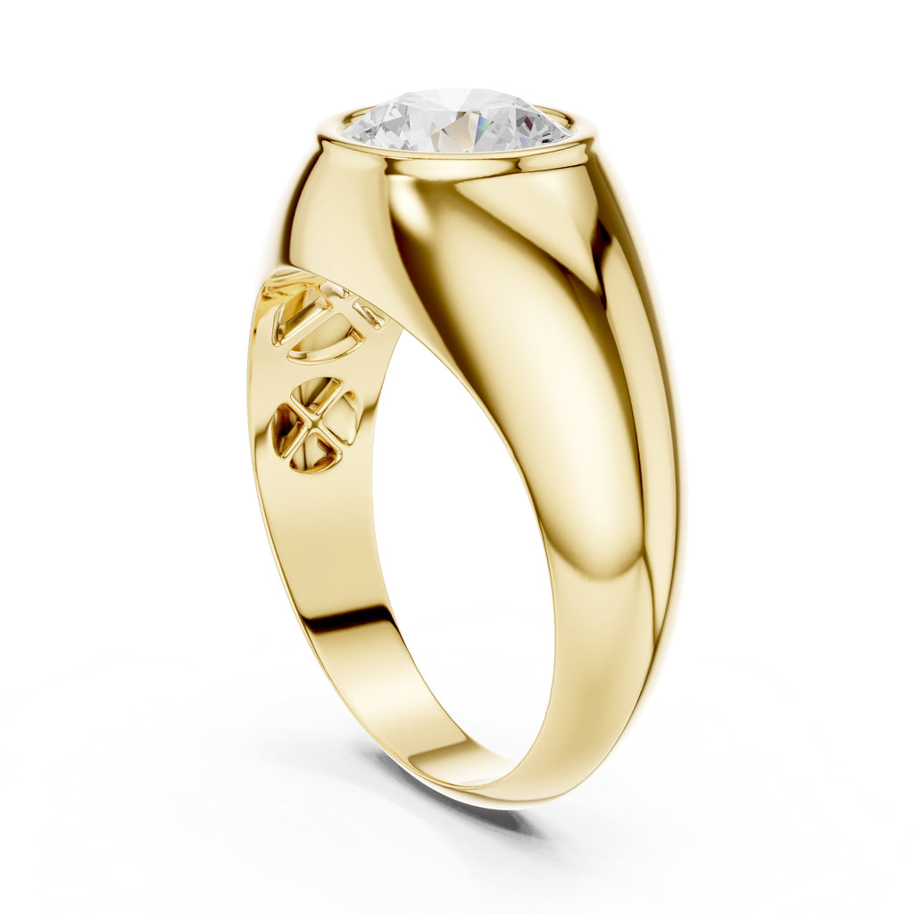 The Heritage Round Solitaire 1.92ct Yellow Gold
