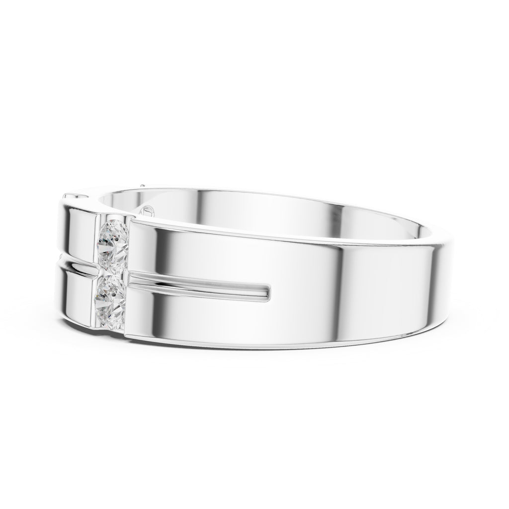 The Meridian Bridge Band White Gold