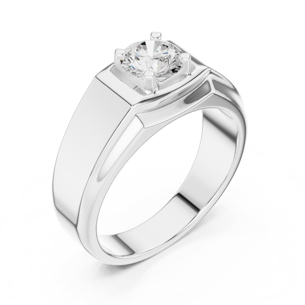 The Sovereign Diamond rING 1ct White Gold