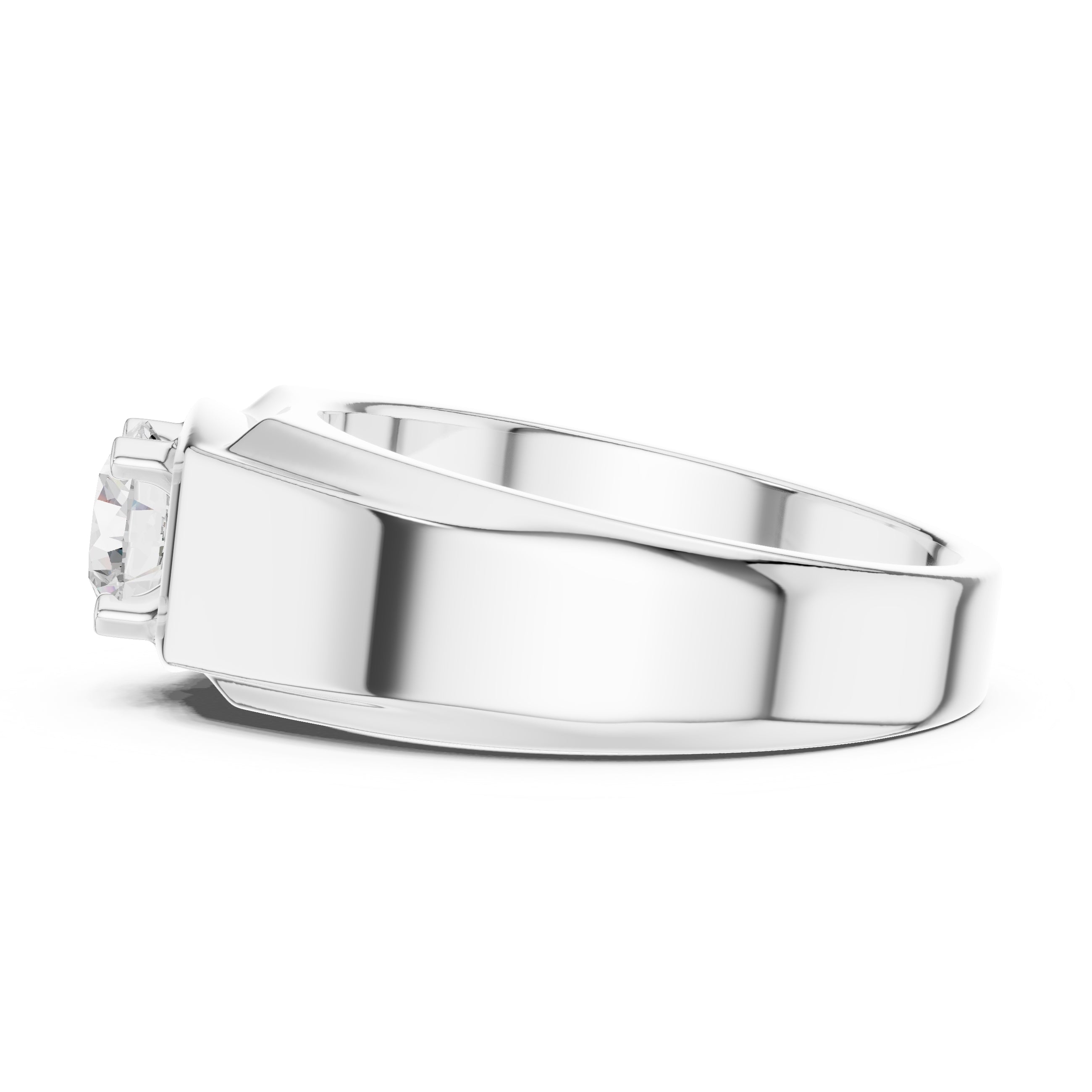 The Sovereign Diamond rING 1ct White Gold