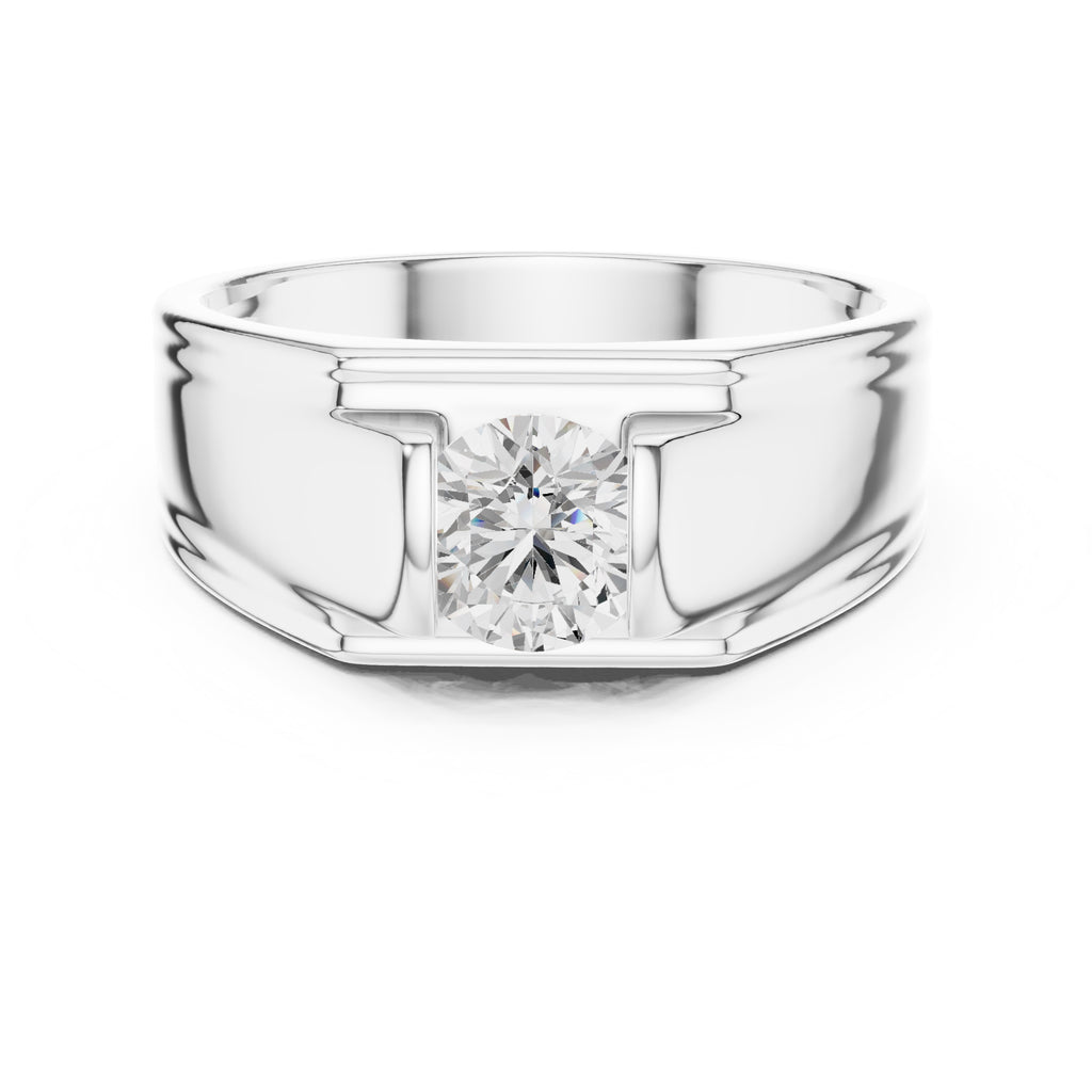The Apex Architectural Ring 1ct White Gold