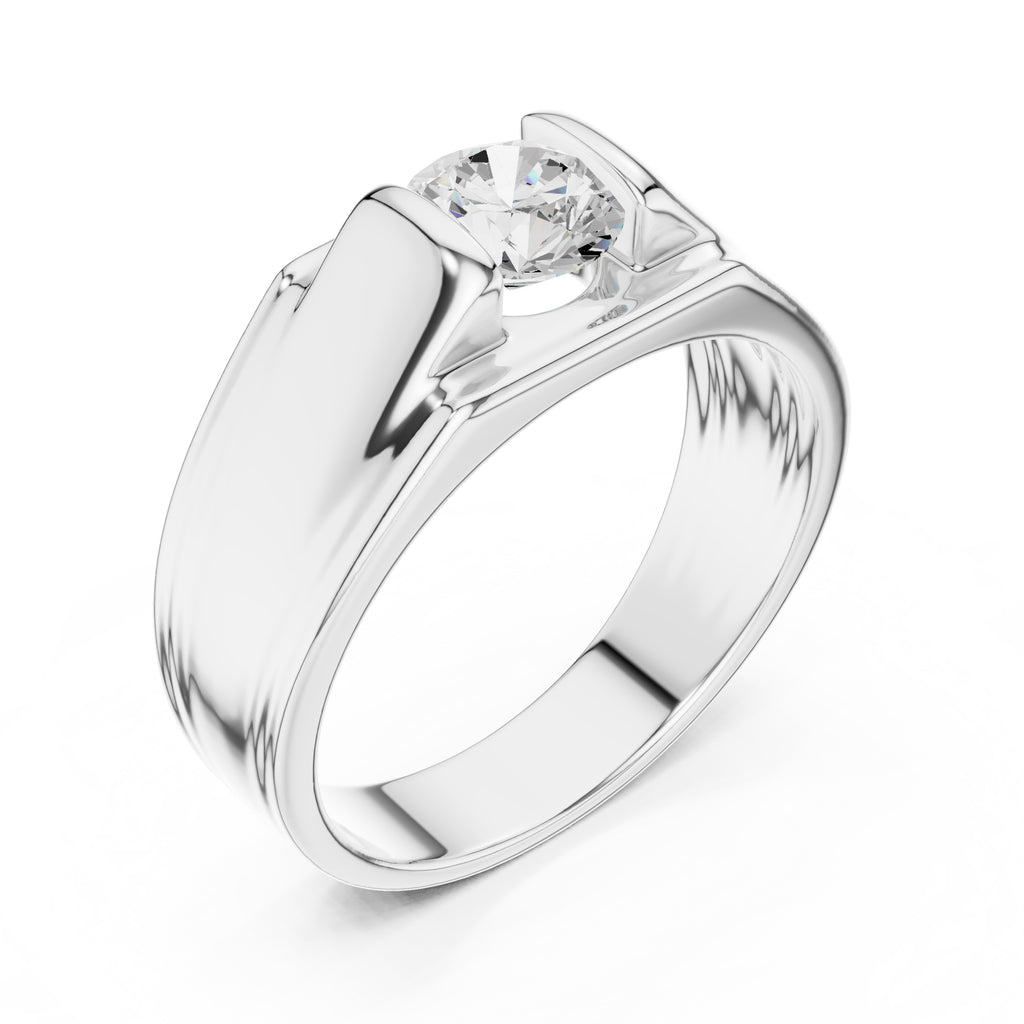 The Apex Architectural Ring 1ct White Gold