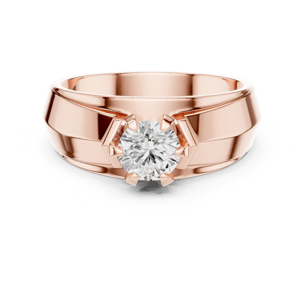 The Empire Claw Band 0.85ct Rose Gold