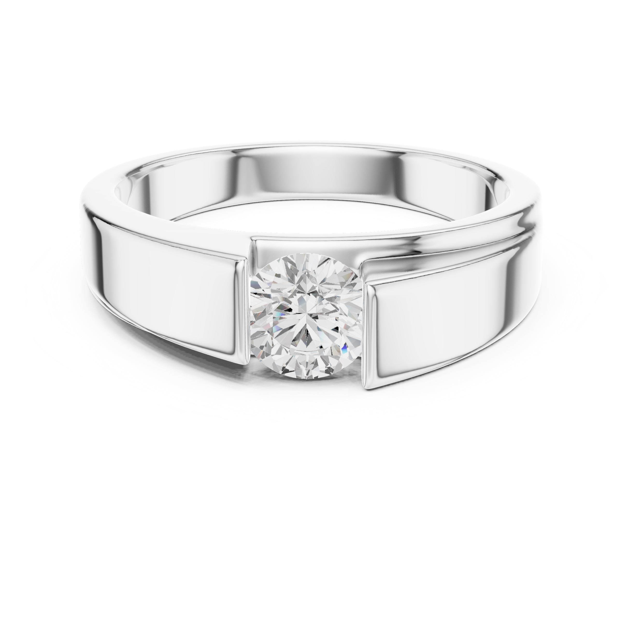 The Nexus Tension Band 0.85ct White Gold