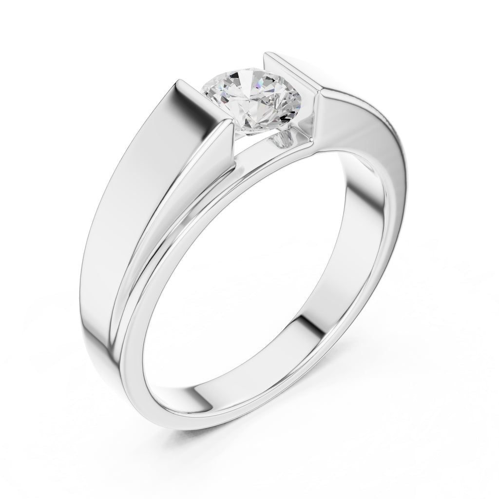 The Nexus Tension Band 0.85ct White Gold