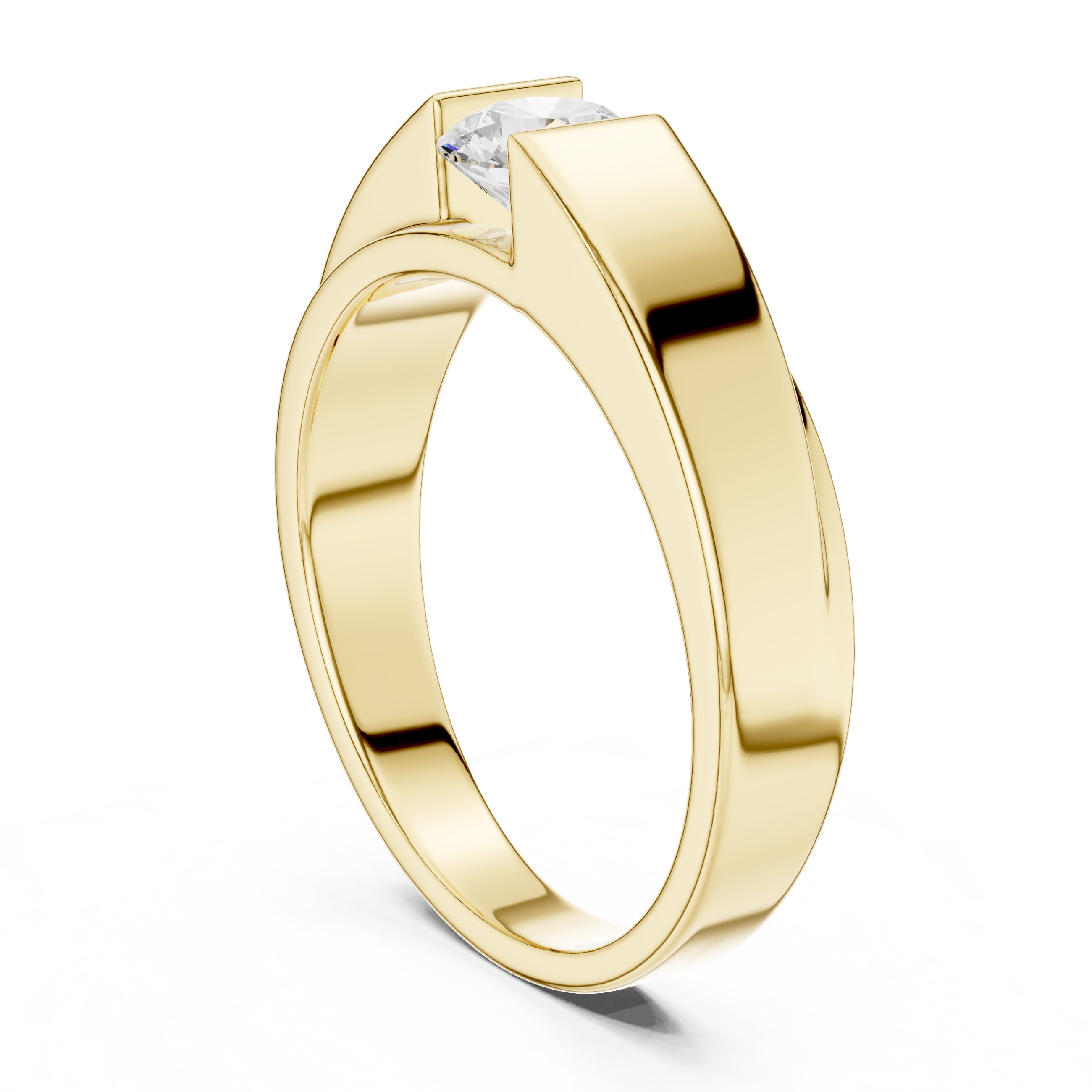The Nexus Tension Band 0.85ct Yellow Gold