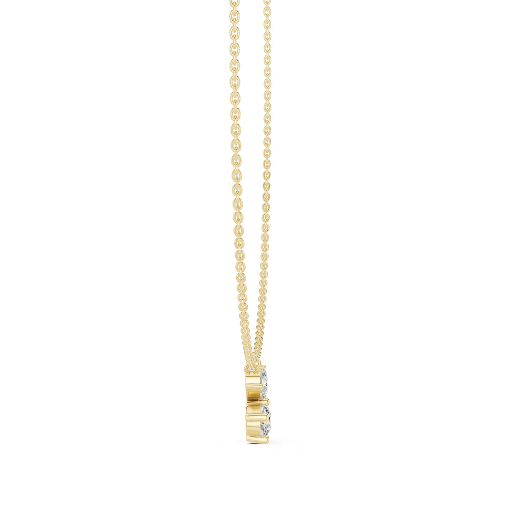 The Blossom Cluster Pendant Yellow Gold