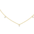 The Stellar Multi-Drop Pendant Yellow Gold