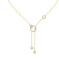 The Eclipse Drop Station Chain Yellow Gold