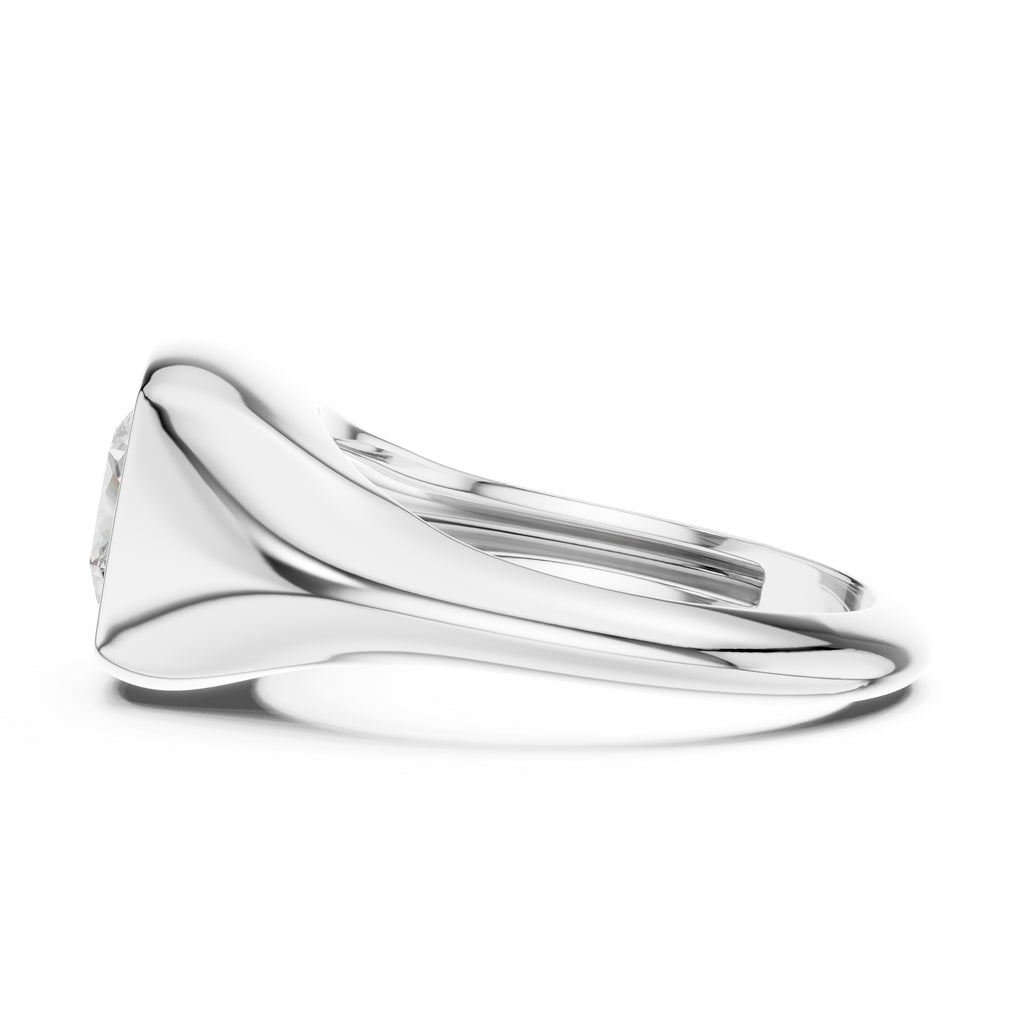 The Fortress Setting 2ct White Gold Cushion
