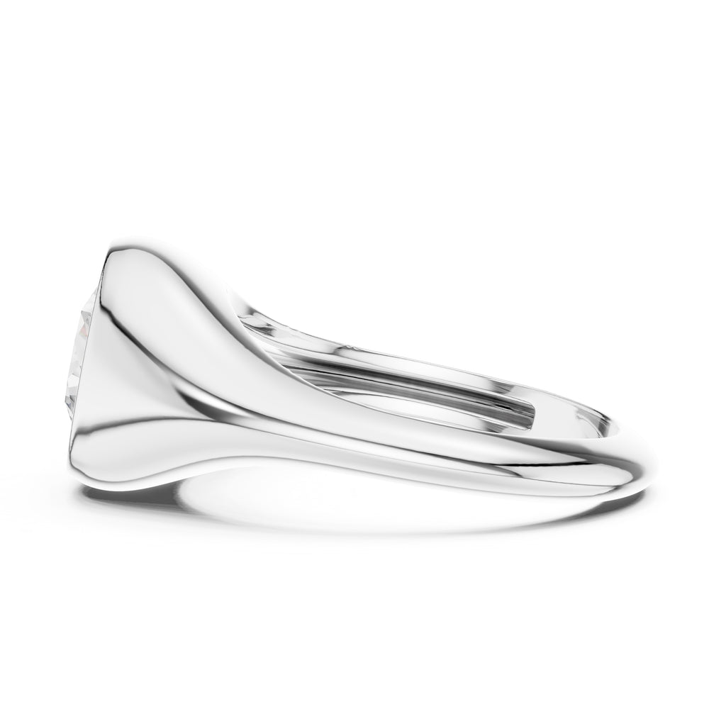 The Fortress Setting 2ct White Gold Round