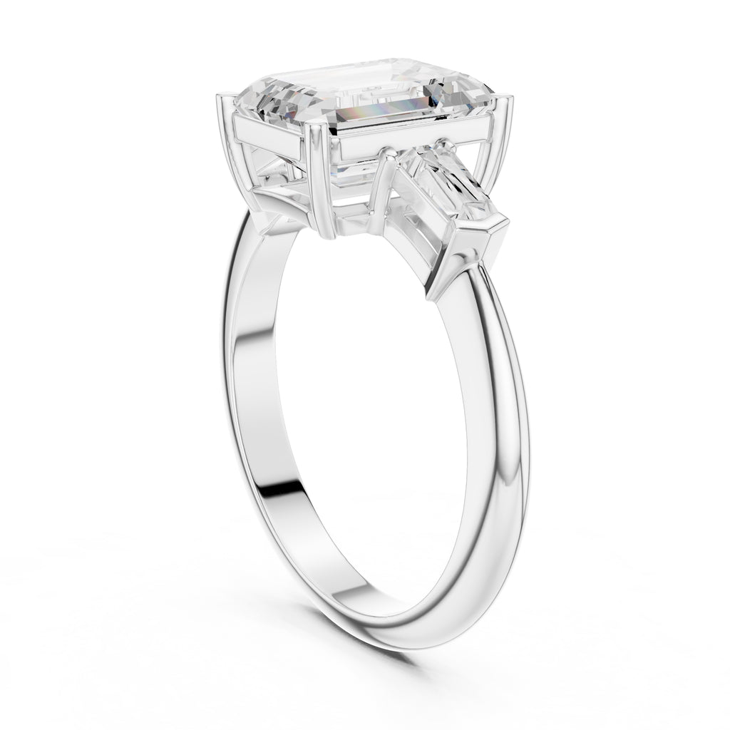 The Promise Trilogy 3ct White Gold Emerald