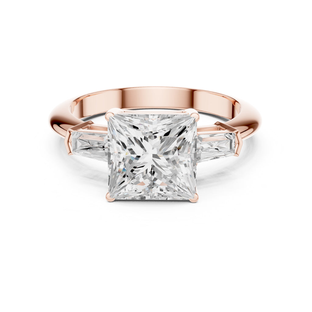 The Promise Trilogy 3ct Rose Gold Princess