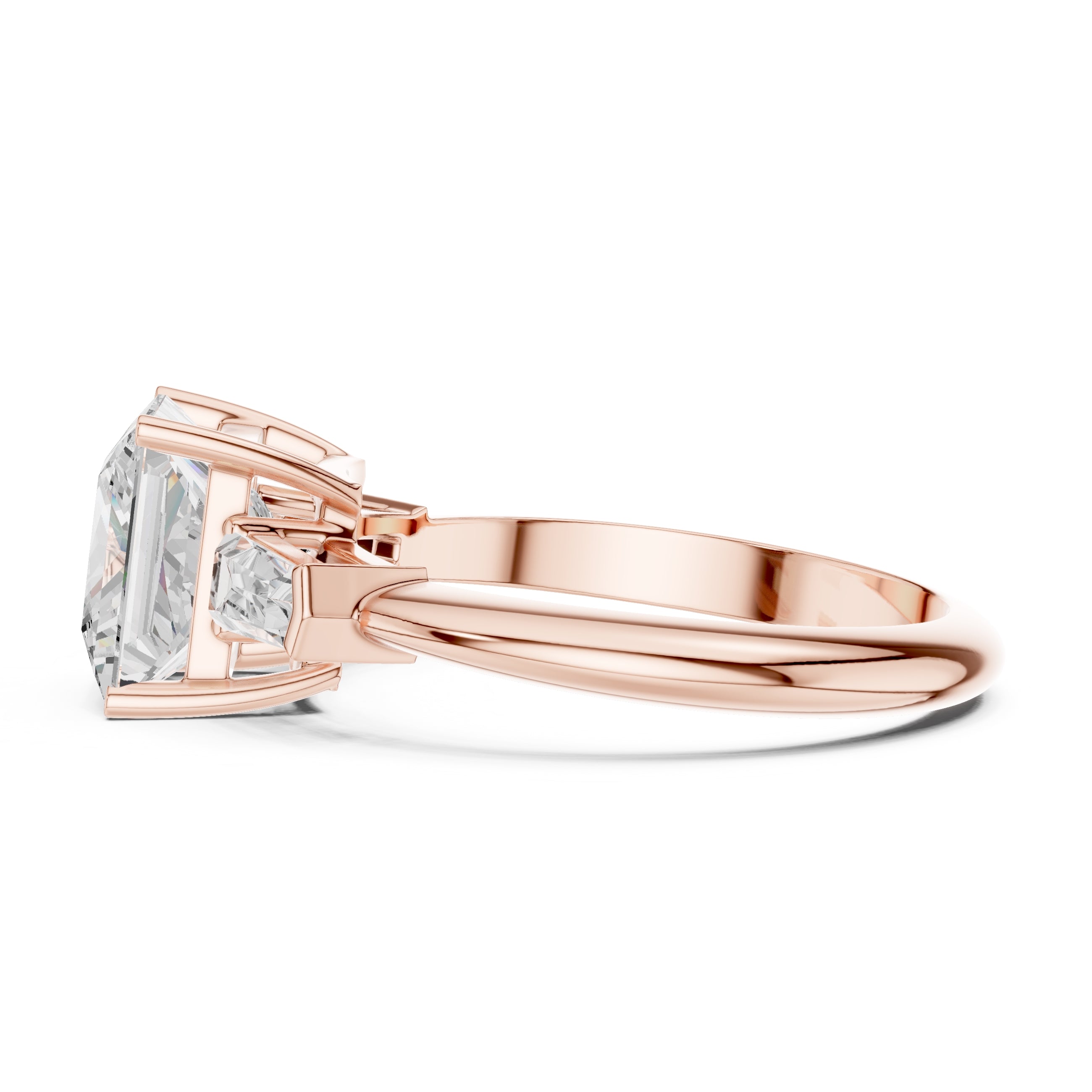 The Promise Trilogy 3ct Rose Gold Princess