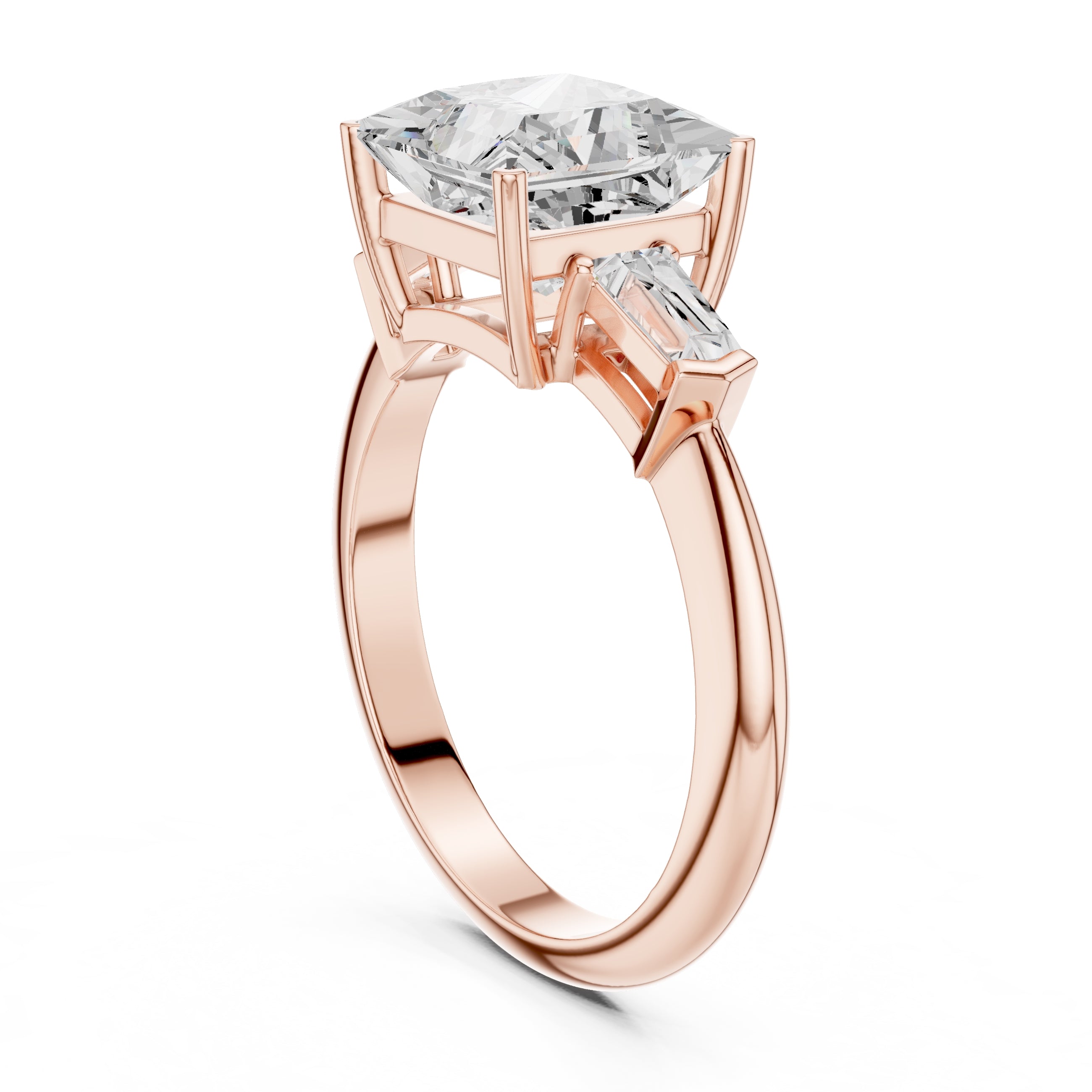 The Promise Trilogy 3ct Rose Gold Princess