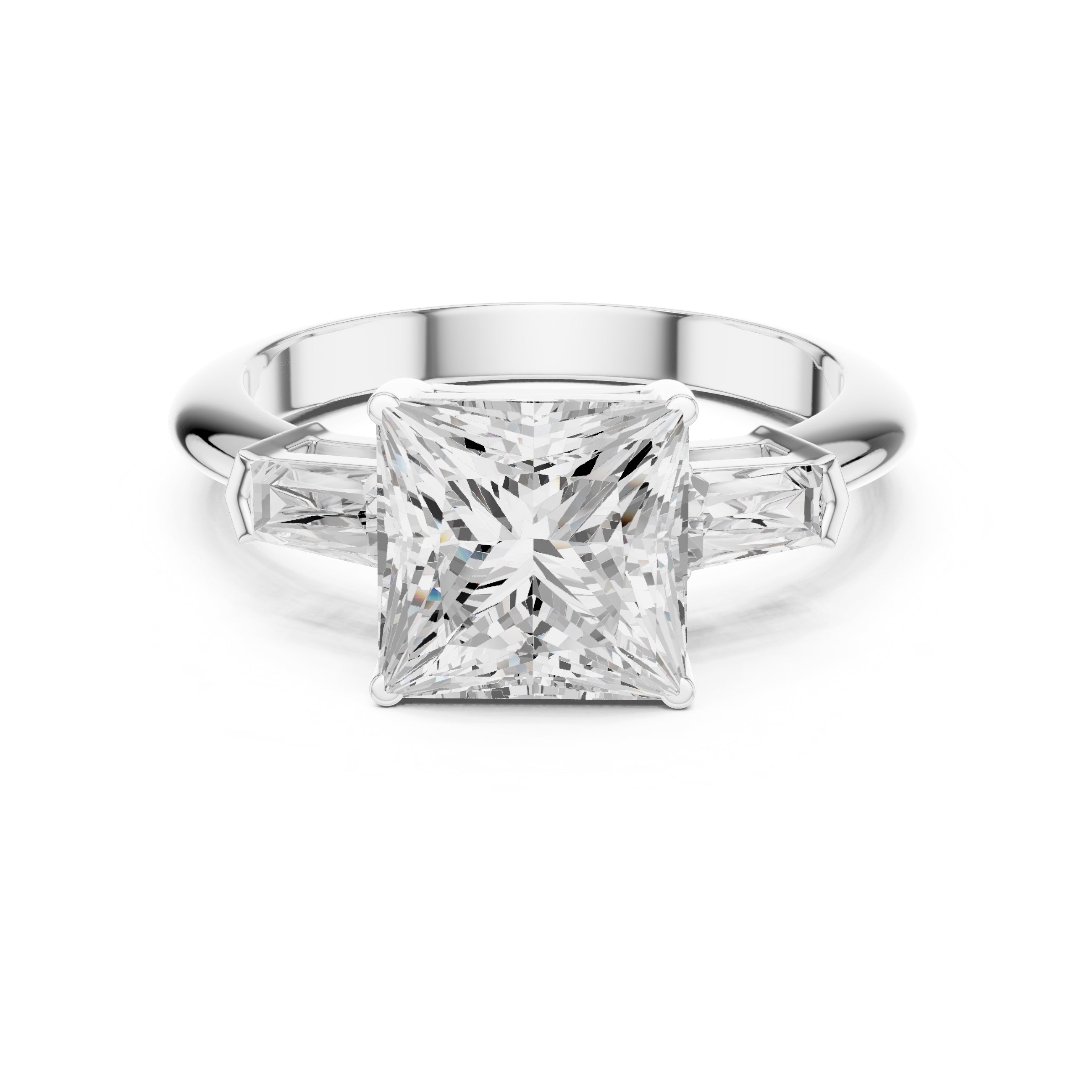 The Promise Trilogy 3ct White Gold Princess