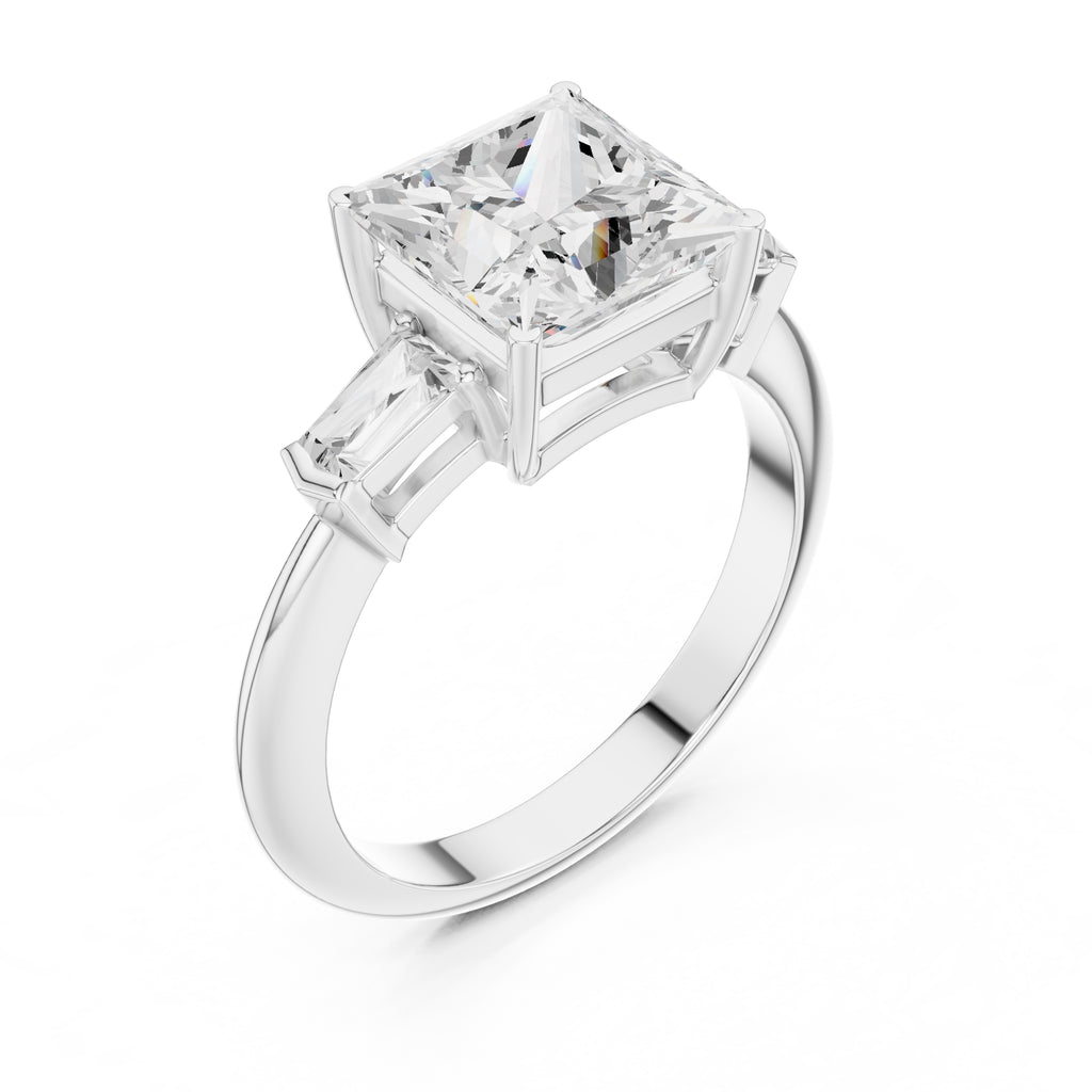 The Promise Trilogy 3ct White Gold Princess