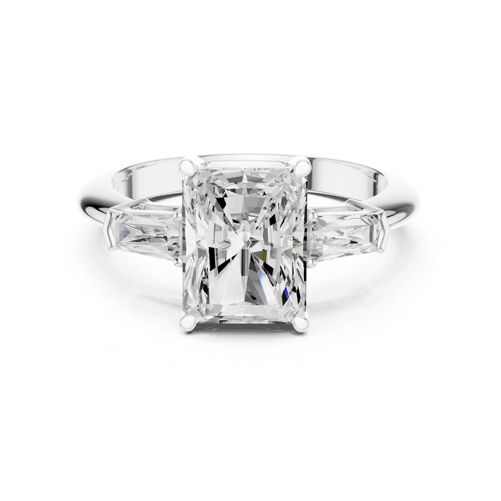The Promise Trilogy 3ct White Gold Radiant