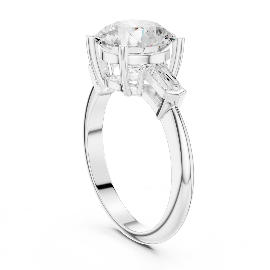 The Promise Trilogy 3ct White Gold Round