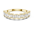The Quinn Baguette Band Yellow Gold
