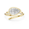 The Cora Bezel Ring 1.22ct Yellow Gold