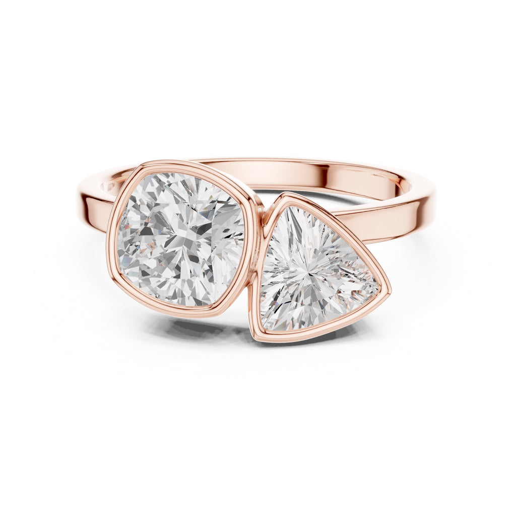 The Harper Toi et Moi 1.25ct Rose Gold