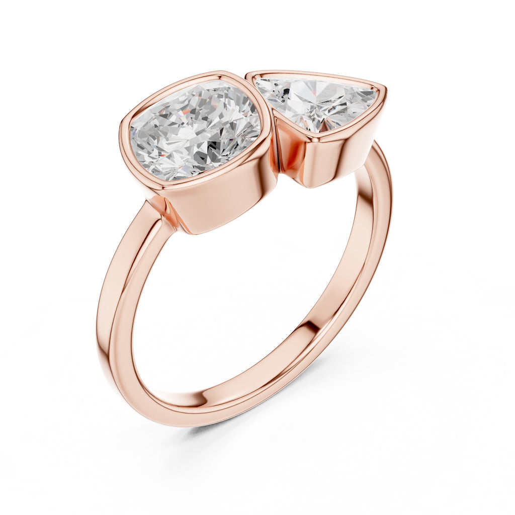 The Harper Toi et Moi 1.25ct Rose Gold