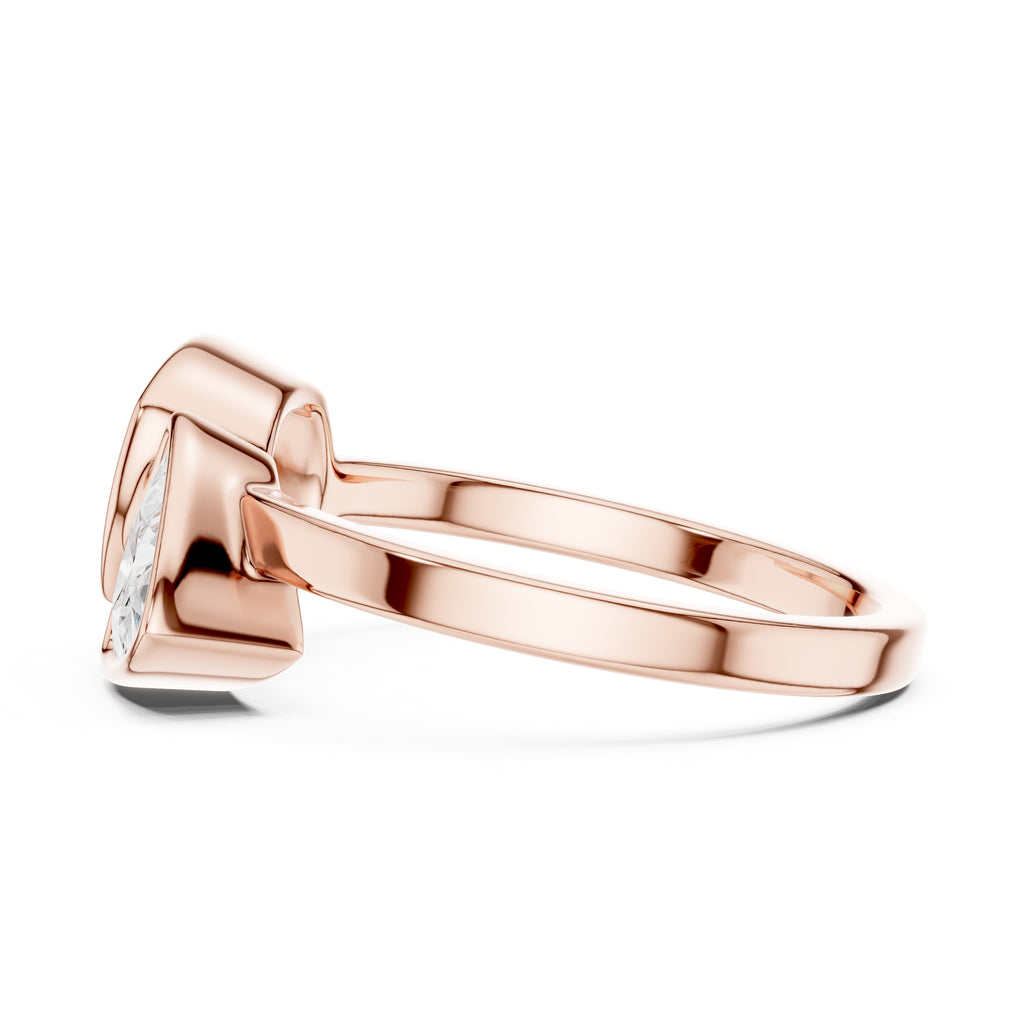 The Harper Toi et Moi 1.25ct Rose Gold