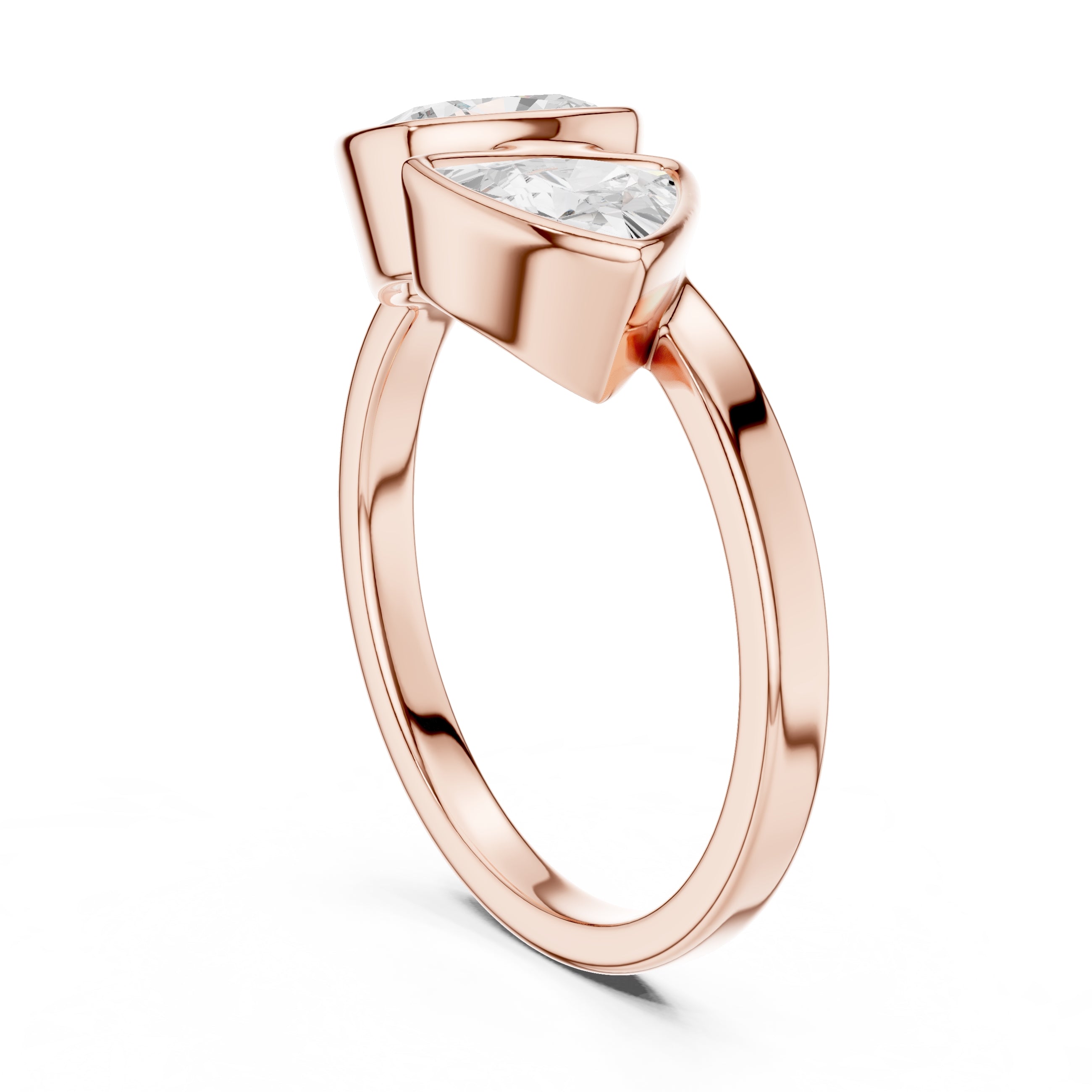 The Harper Toi et Moi 1.25ct Rose Gold