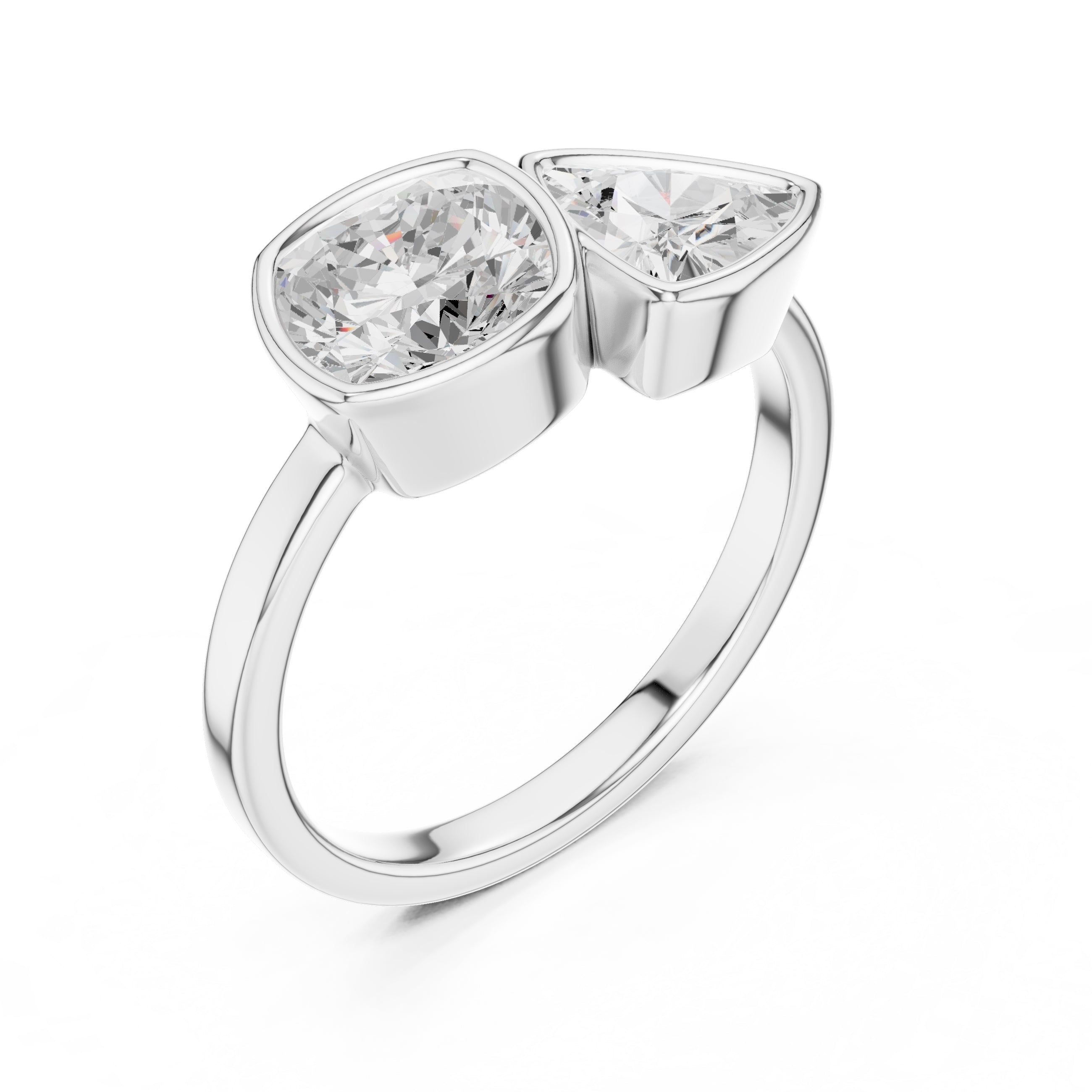 The Harper Toi et Moi 1.25ct White Gold