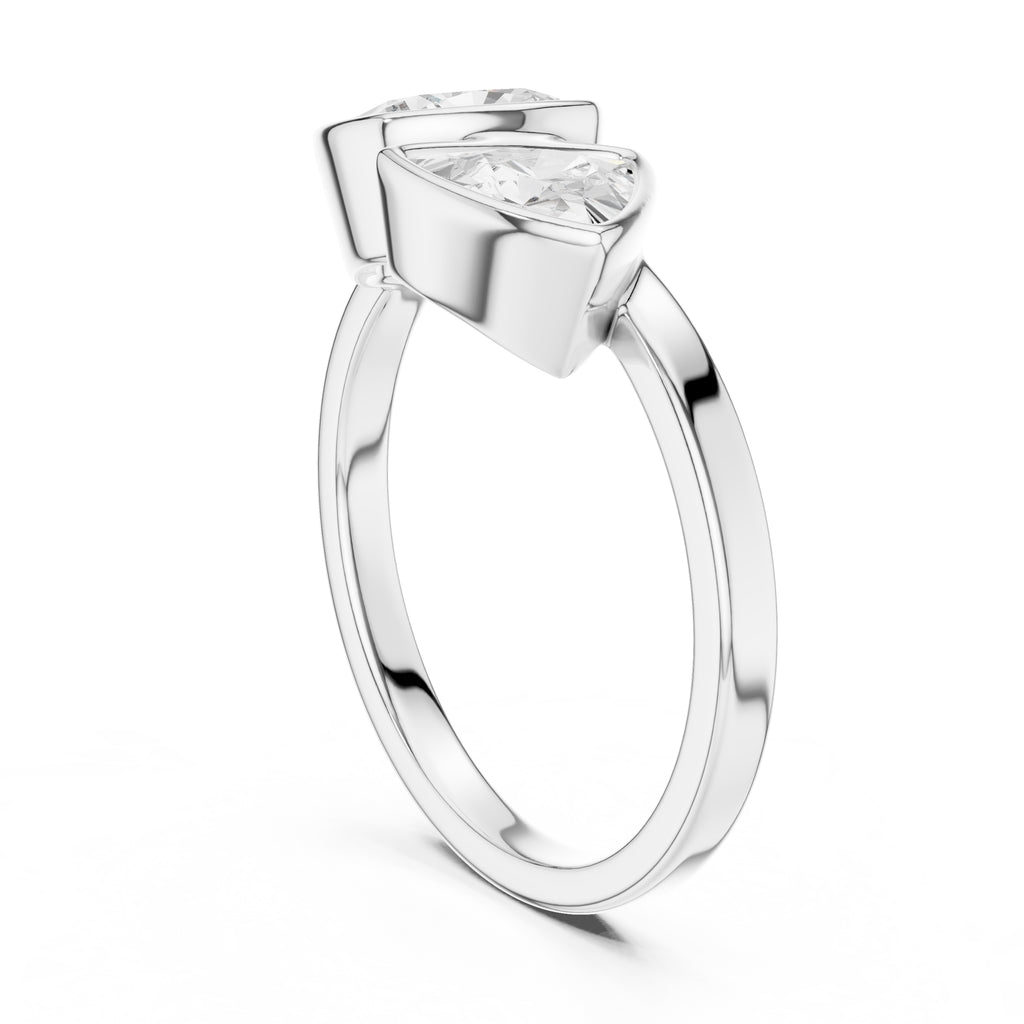 The Harper Toi et Moi 1.25ct White Gold