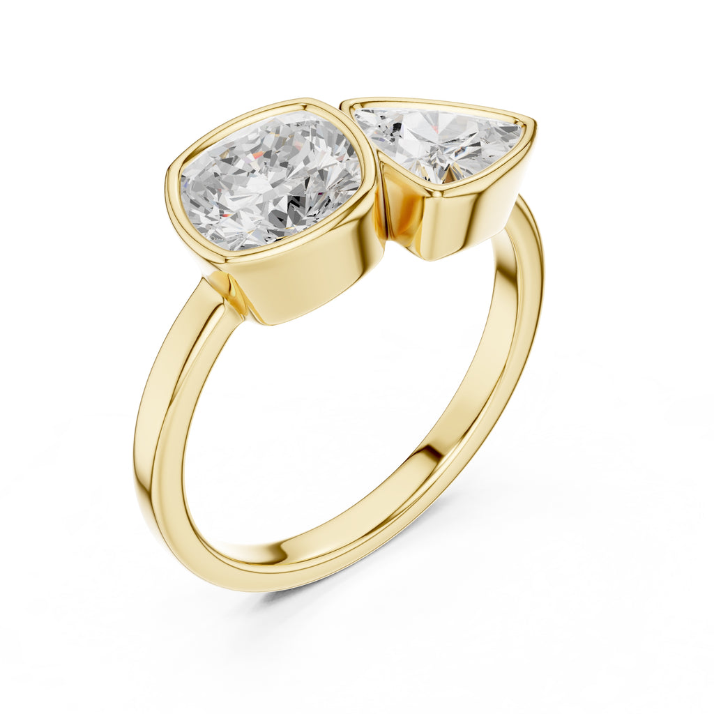 The Harper Toi et Moi 1.25ct Yellow Gold